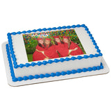 Raining Confetti PhotoCake® Edible Image® Frame EIC22418