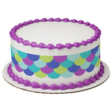 Mermaid Scales PhotoCake® Edible Image® Strips EIC22915