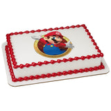 Super Mario™ Mario Here We Go! PhotoCake® Edible Image® EIC23368 Nintendo