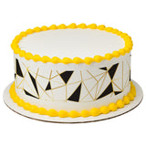 Geometric Shapes PhotoCake® Edible Image® Strips EIC25464
