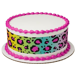 Animal Rainbow Print PhotoCake® Edible Image® Strips EIC25632