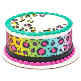 Animal Rainbow Print PhotoCake® Edible Image® Strips EIC25632