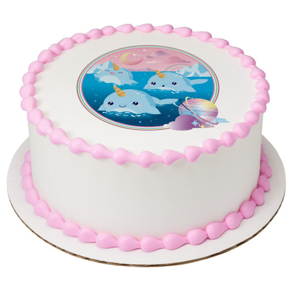 Narwhal PhotoCake® Edible Image® - EIC25754