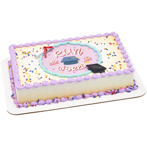 Run into the World PhotoCake® Edible Image® EIC26839