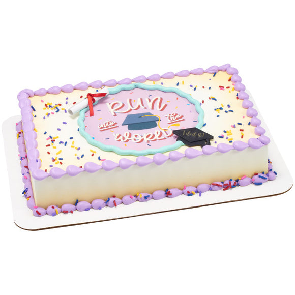 Run into the World PhotoCake® Edible Image® EIC26839