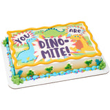 You Are Dino-Mite! PhotoCake® Edible Image® - EIC26921 Dinosaur