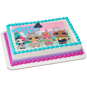 L.O.L. SURPRISE!™ Shine Bright PhotoCake® Edible Image® EIC26968 LOL