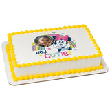 Minnie Mouse Hey Cutie! PhotoCake® Edible Image® Frame EIC26969