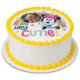 Minnie Mouse Hey Cutie! PhotoCake® Edible Image® Frame EIC26969