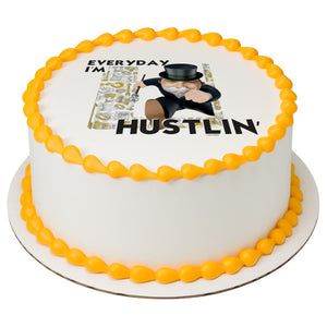 Hasbro Monopoly Everyday I'm Hustlin' PhotoCake® Edible Image® Frame EIC26973