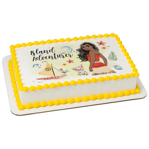 Disney Princess Moana Island Adventurer PhotoCake® Edible Image® EIC27008