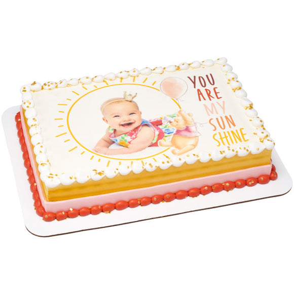 Disney Baby Winnie the Pooh PhotoCake® Edible Image® Frame EIC27342