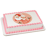 Merry Christmas Santa PhotoCake® Edible Image® EIC27392