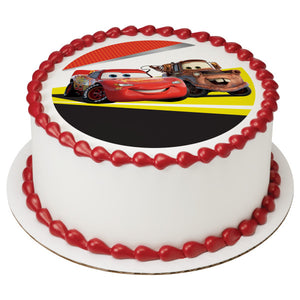 Disney and Pixar Cars Lightning McQueen & Mater PhotoCake® Edible Image® EIC27791