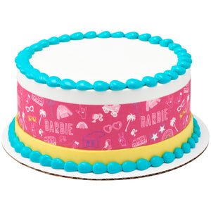 Barbie™ Malibu Style PhotoCake® Edible Image® Strips EIC28124