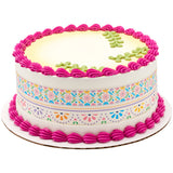 Spring Pattern PhotoCake® Edible Image® Strips EIC28422