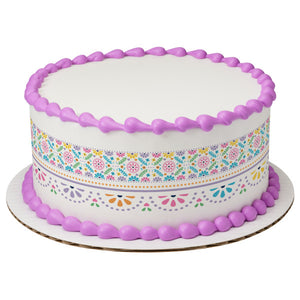 Spring Pattern PhotoCake® Edible Image® Strips EIC28422
