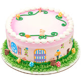 Easter Cottage PhotoCake® Edible Image® Strips EIC28423