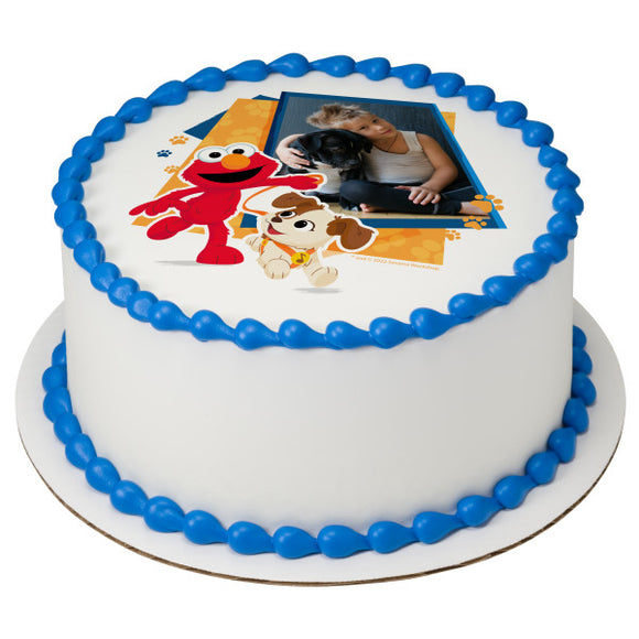 Sesame Street® Elmo and Tango PhotoCake® Edible Image® Frame - EIC28736