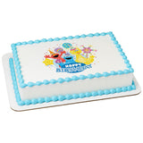 Sesame Street® Happy Birthday PhotoCake® Edible Image®- EIC28737