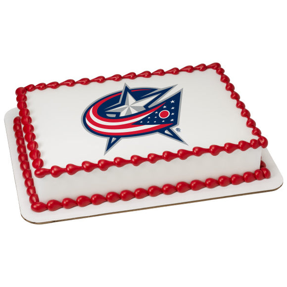 NHL® Columbus Blue Jackets® PhotoCake® Edible Image® EIC3737