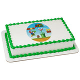 Super Mario™ Mushroom Kingdom PhotoCake® Edible Image® EIC43686