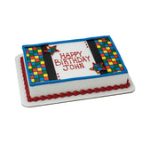 Robot Blocks PhotoCake® Edible Image® Strips EIC472