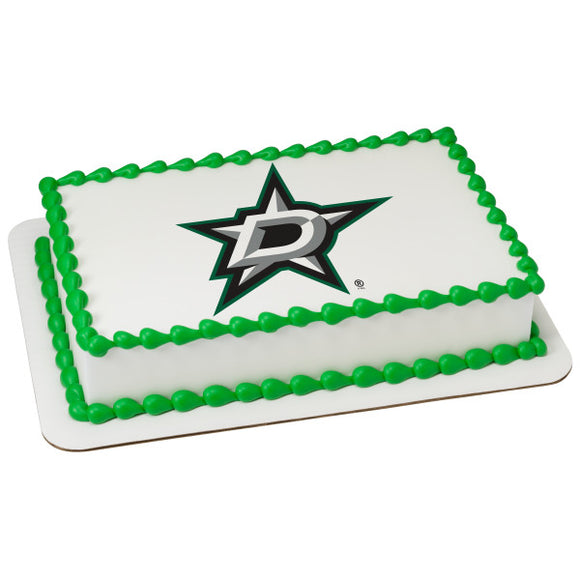 NHL® Dallas Stars® PhotoCake® Edible Image® EIC29065