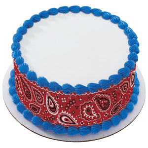 Baby Barnyard Red PhotoCake® Edible Image® Strips EIC507