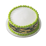 Green Camo PhotoCake® Edible Image® Strips EIC527
