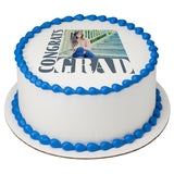Congrats Grad PhotoCake® Edible Image® Frame EIC544
