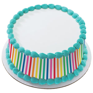 Rainbow PhotoCake® Edible Image® Strips EIC596