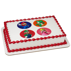 Super Mario™ Power Play PhotoCake® Edible Image® EIC7542 Nintendo