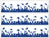 Hats Off Silhouette Strips BLUE EIO485