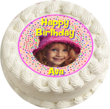 Personalized Edible Images - (Your Photos on Frosting Sheets) - Various Sizes